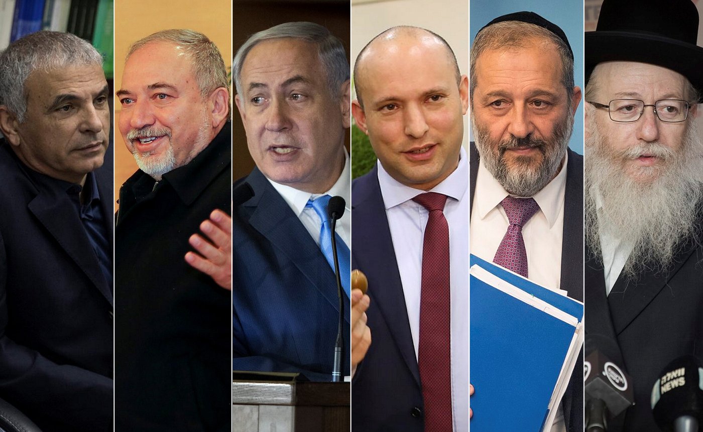 ראשי מפלגות הקואליציה