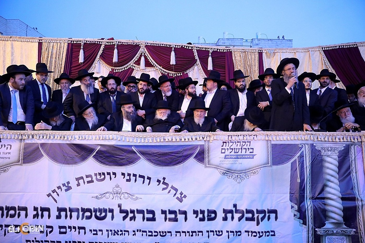 הקבלת פני הגר"ח קנייבסקי - בעדשה של אלי קובין
