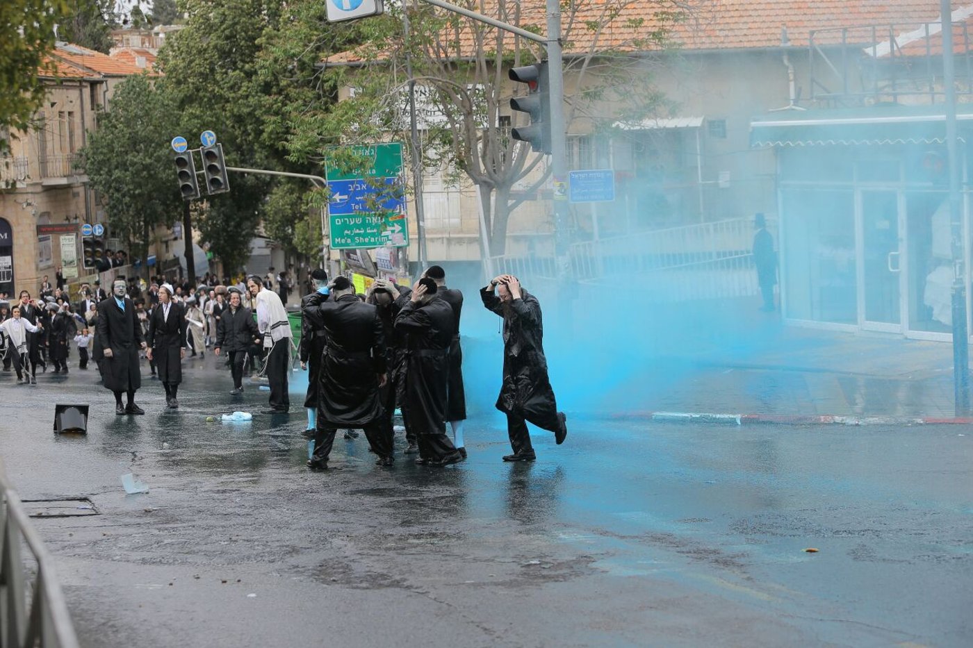 נתיחת התינוק: הפגנות סוערות בירושלים