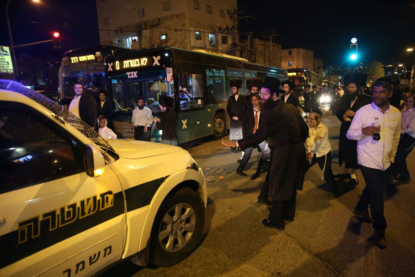 המחאה: רחוב בר אילן שוב נחסם לתנועה