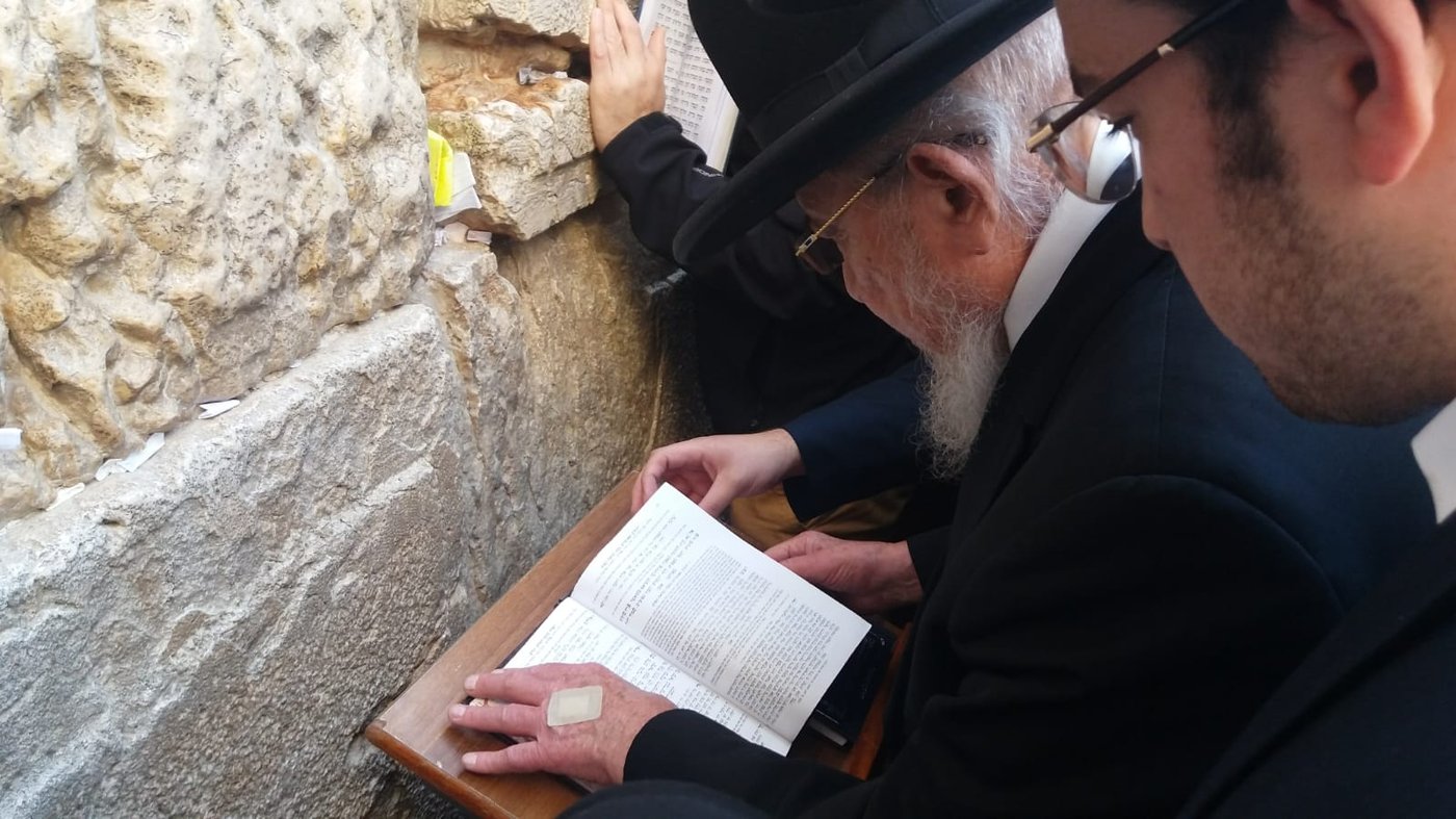 ה'עלייה לרגל' של הגאון רבי ברוך מרדכי אזרחי • תיעוד