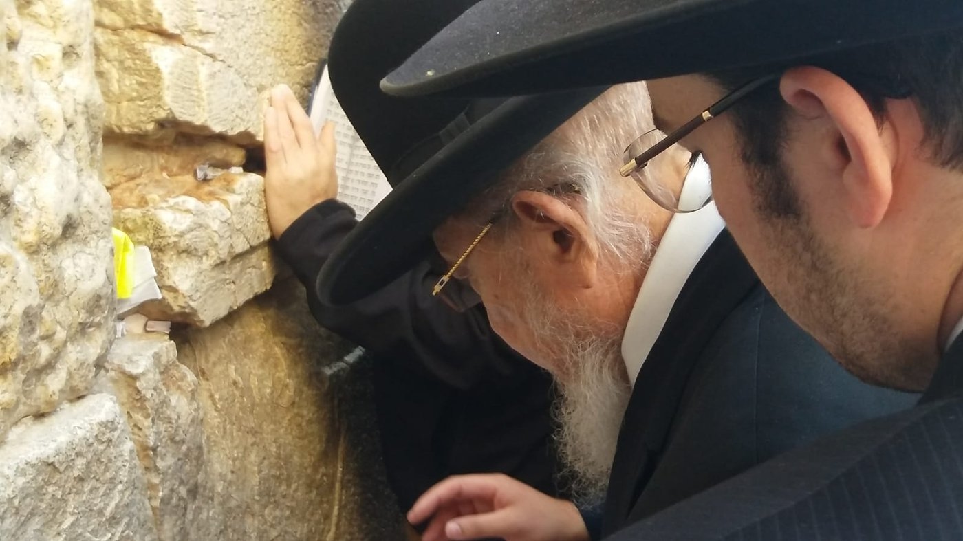ה'עלייה לרגל' של הגאון רבי ברוך מרדכי אזרחי • תיעוד