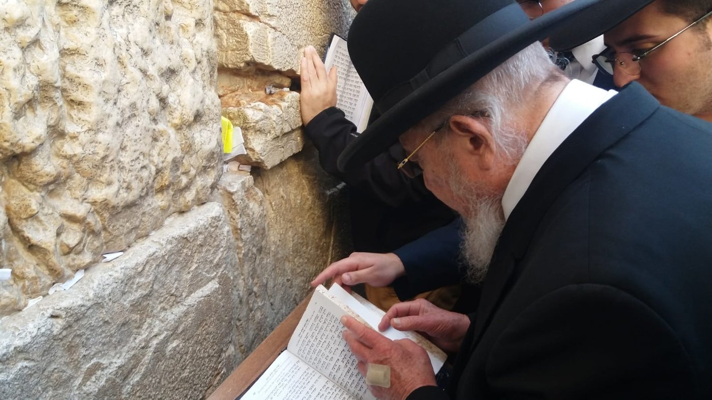 ה'עלייה לרגל' של הגאון רבי ברוך מרדכי אזרחי • תיעוד
