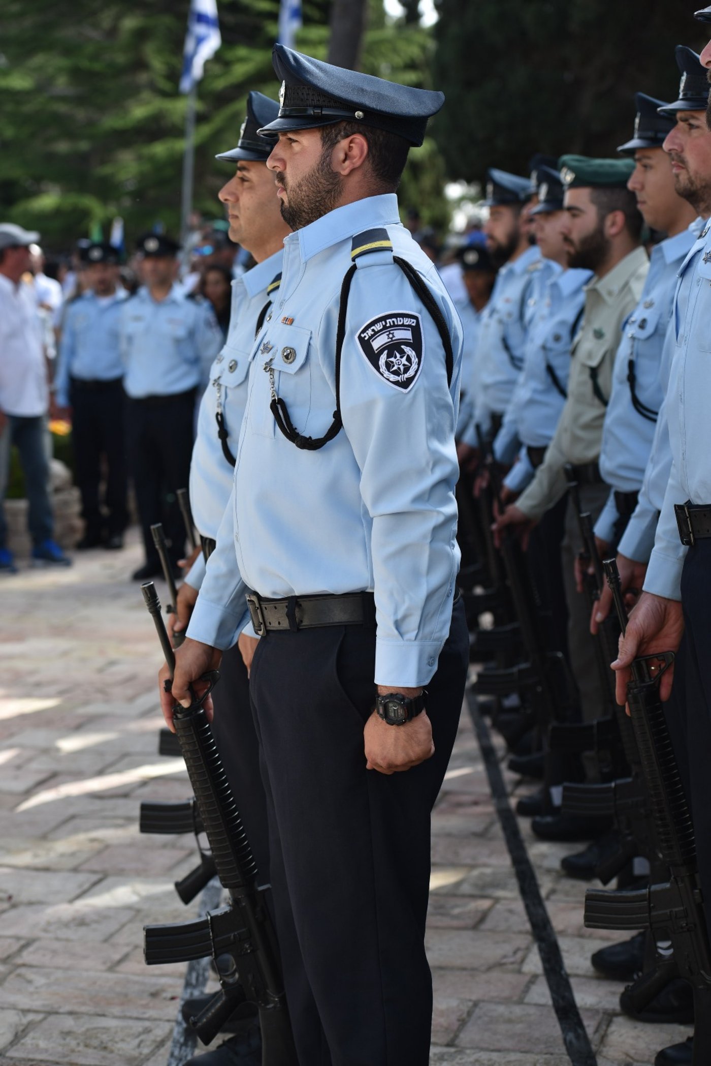 צפו: טקס הזיכרון לזכרם של 1,485 השוטרים
