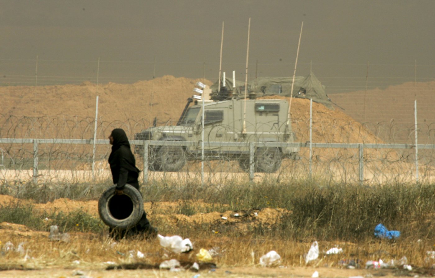 כוח צה"ל בגבול עזה