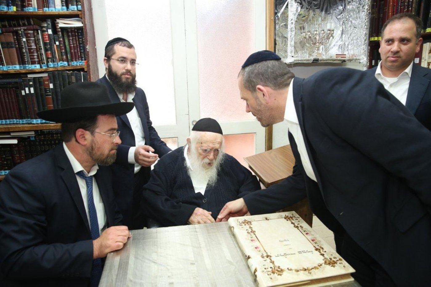 ראשי זק"א ישראל התברכו אצל מרן שר התורה
