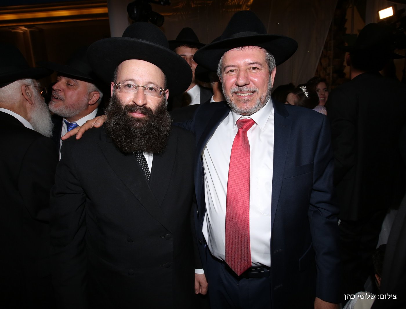 הרל"ש של הראשל"צ חיתן את בנו • צפו בגלריה