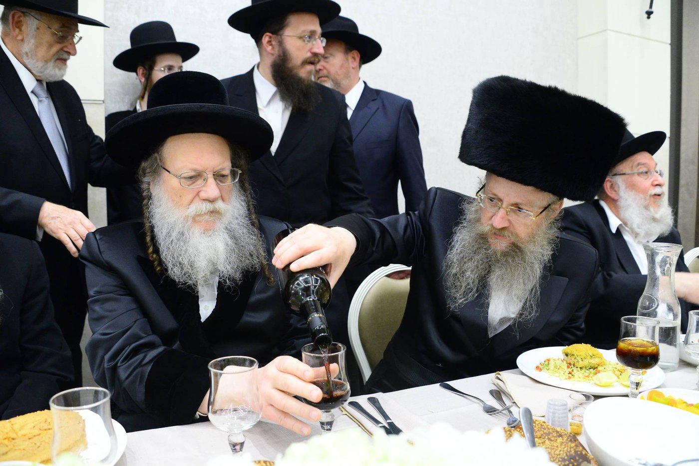 עולם התורה התאחד בחתונת בן יו"ר ועד הישיבות
