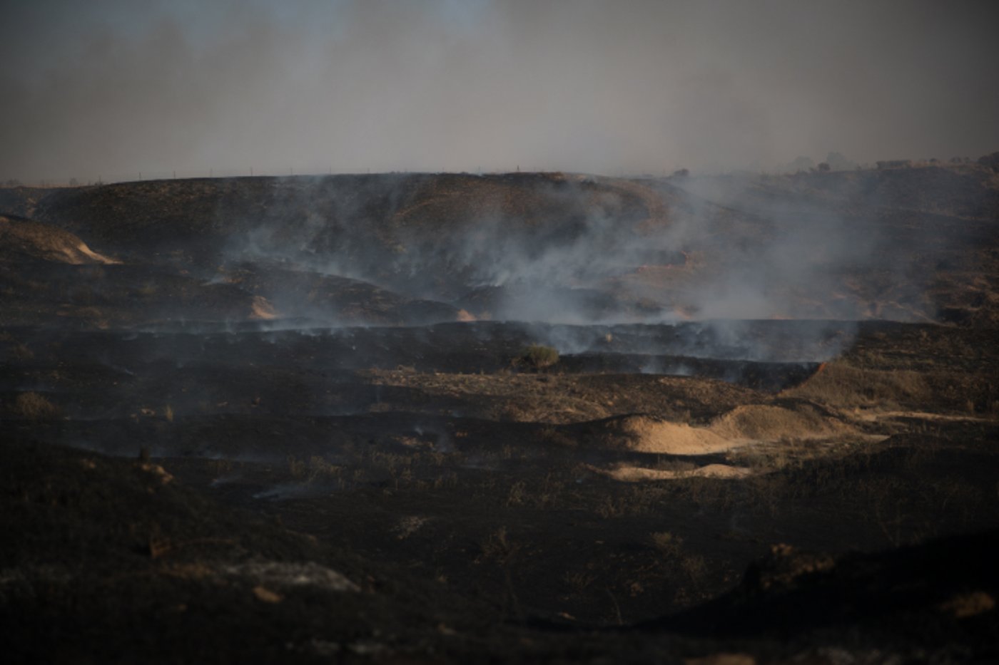 נאבקים באש: כך נראה טרור העפיפונים. צפו