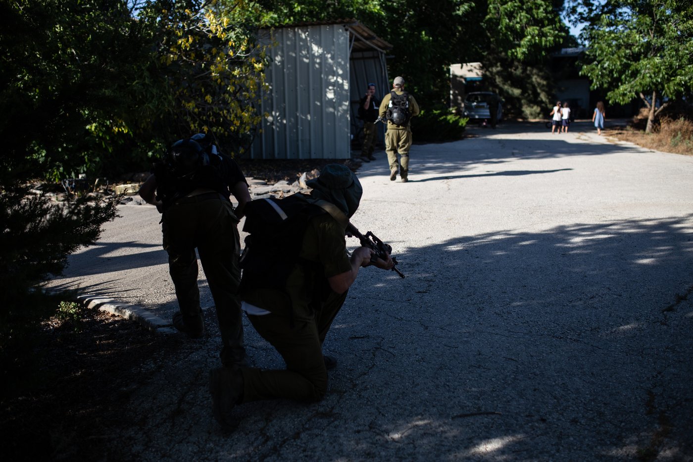 צפו בגלריה: תרגיל ביטחוני ברמת הגולן