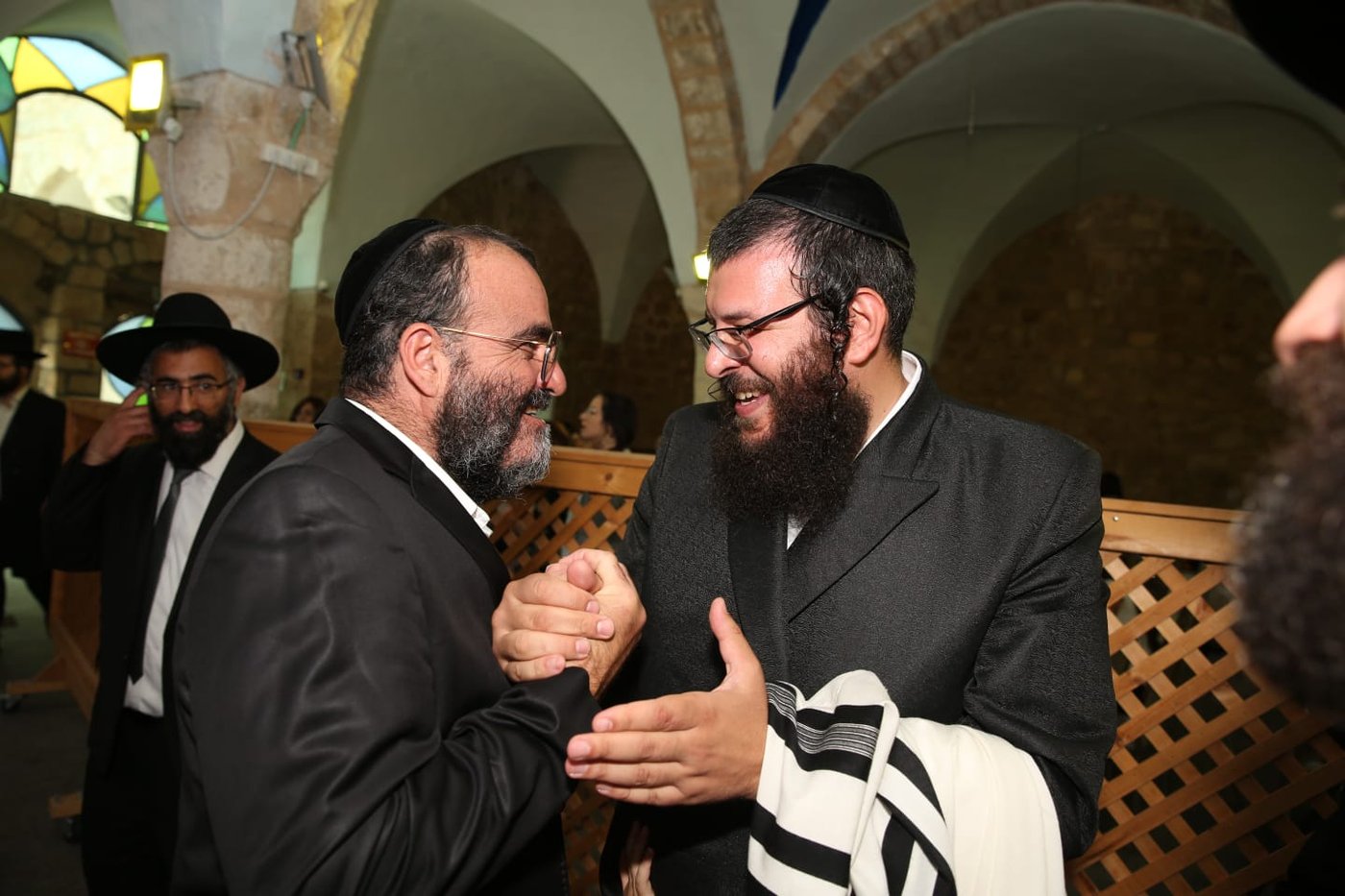 הפוליטיקאים חגגו עם יו"ר "אגודה" בצפת