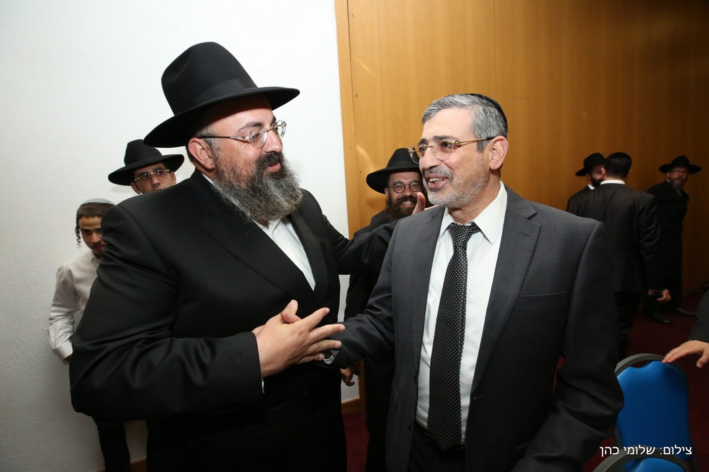 יוסי אליטוב חיתן וכולם התייצבו לברך • צפו