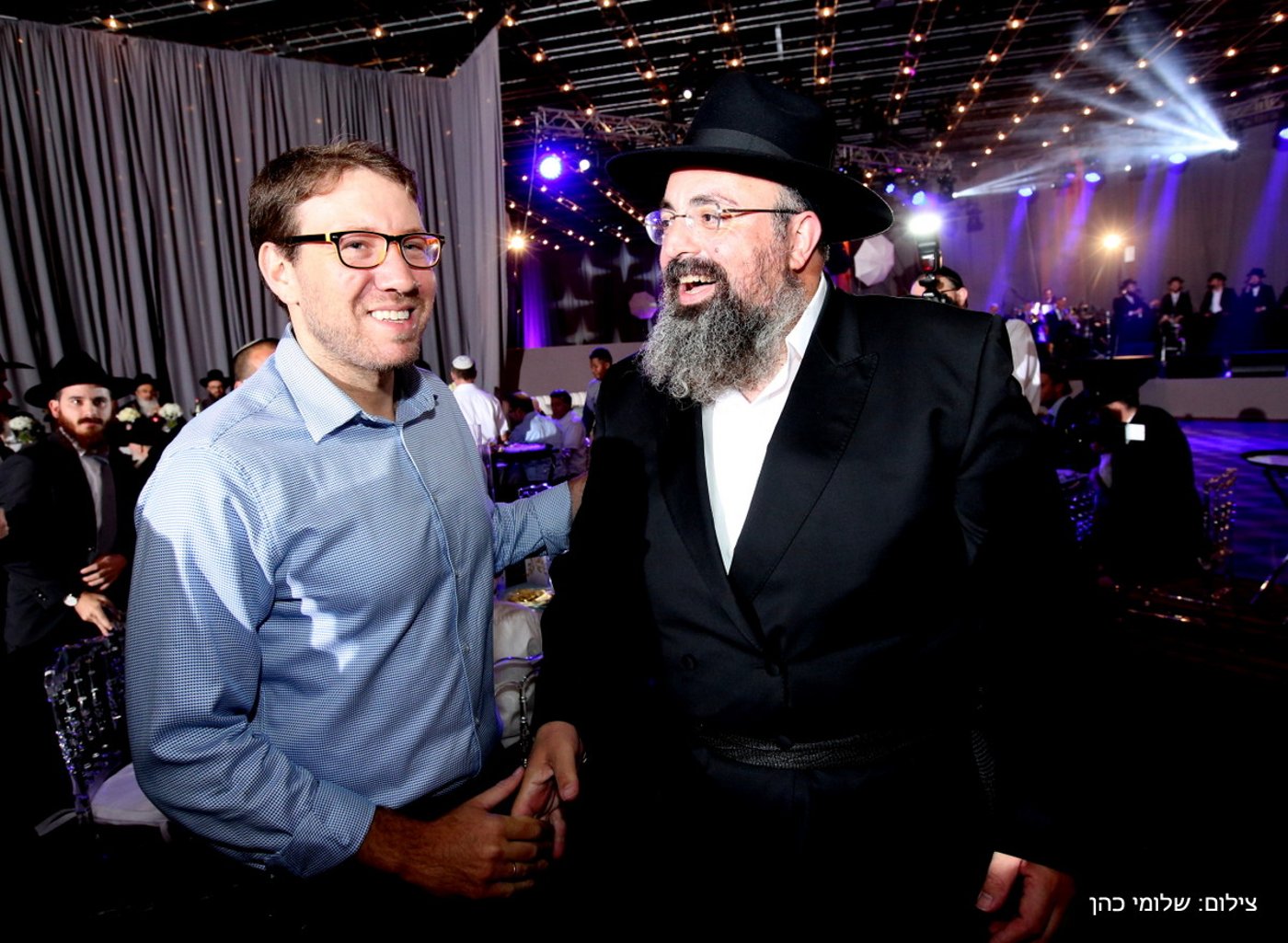 יוסי אליטוב חיתן וכולם התייצבו לברך • צפו