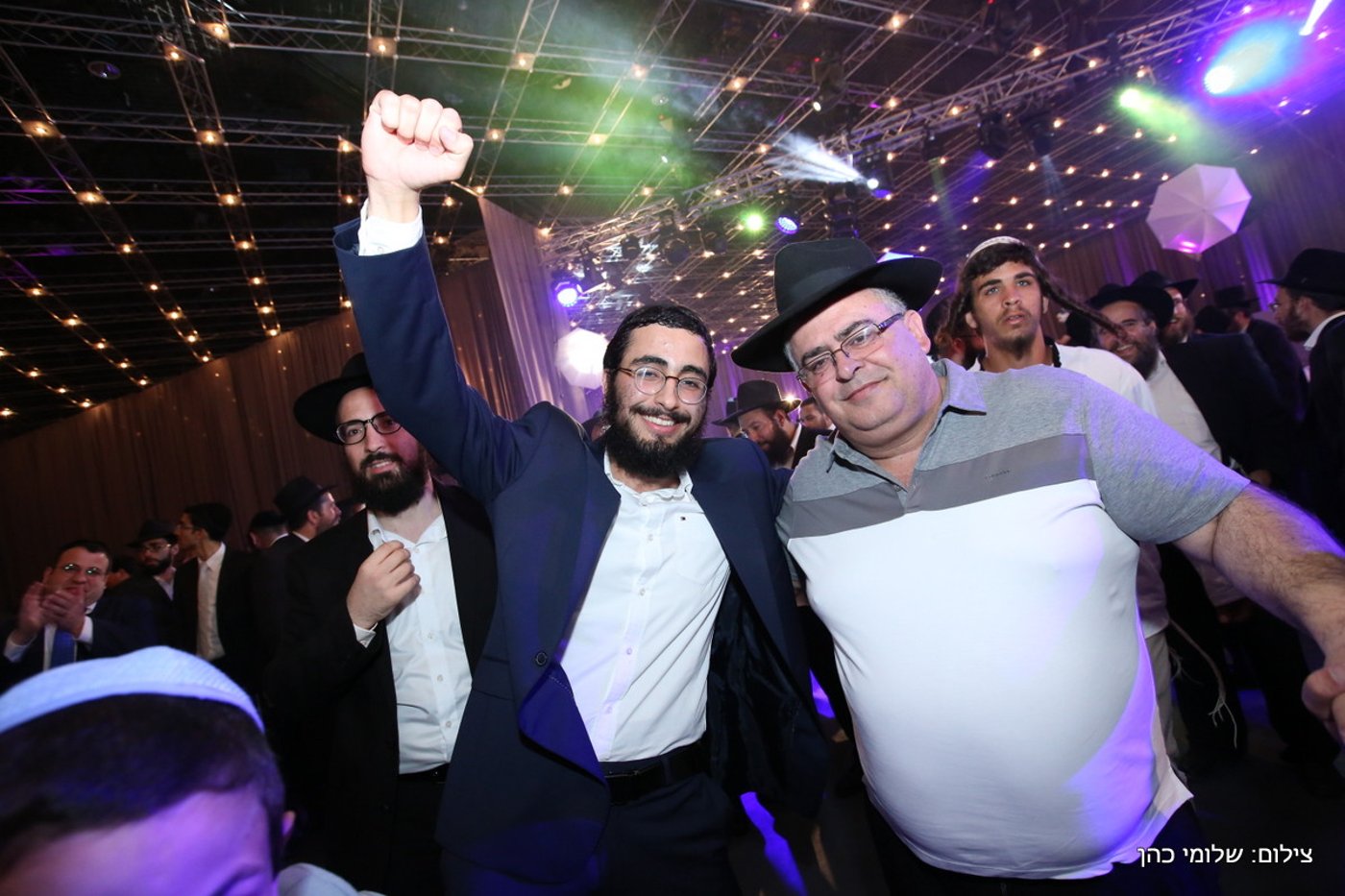יוסי אליטוב חיתן וכולם התייצבו לברך • צפו