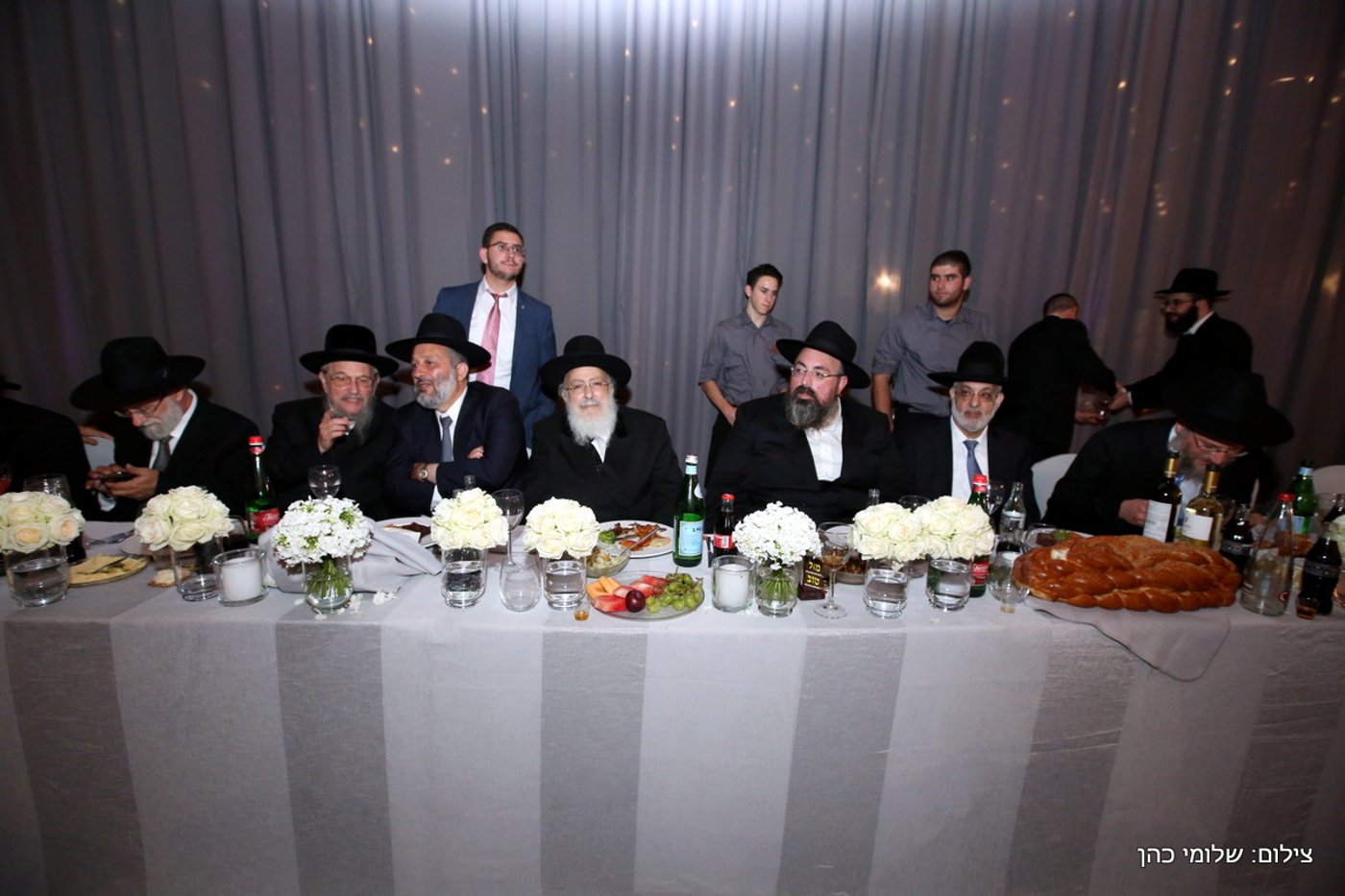 יוסי אליטוב חיתן וכולם התייצבו לברך • צפו