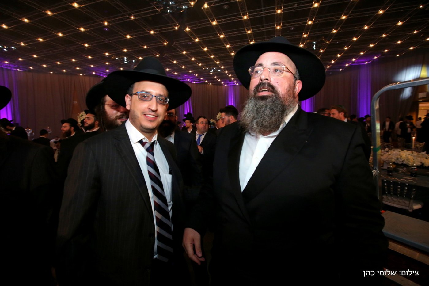 יוסי אליטוב חיתן וכולם התייצבו לברך • צפו