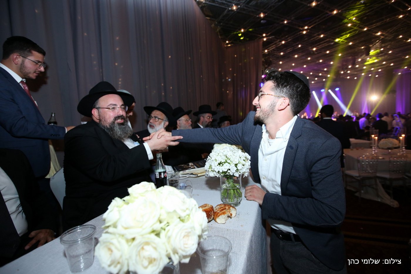 יוסי אליטוב חיתן וכולם התייצבו לברך • צפו