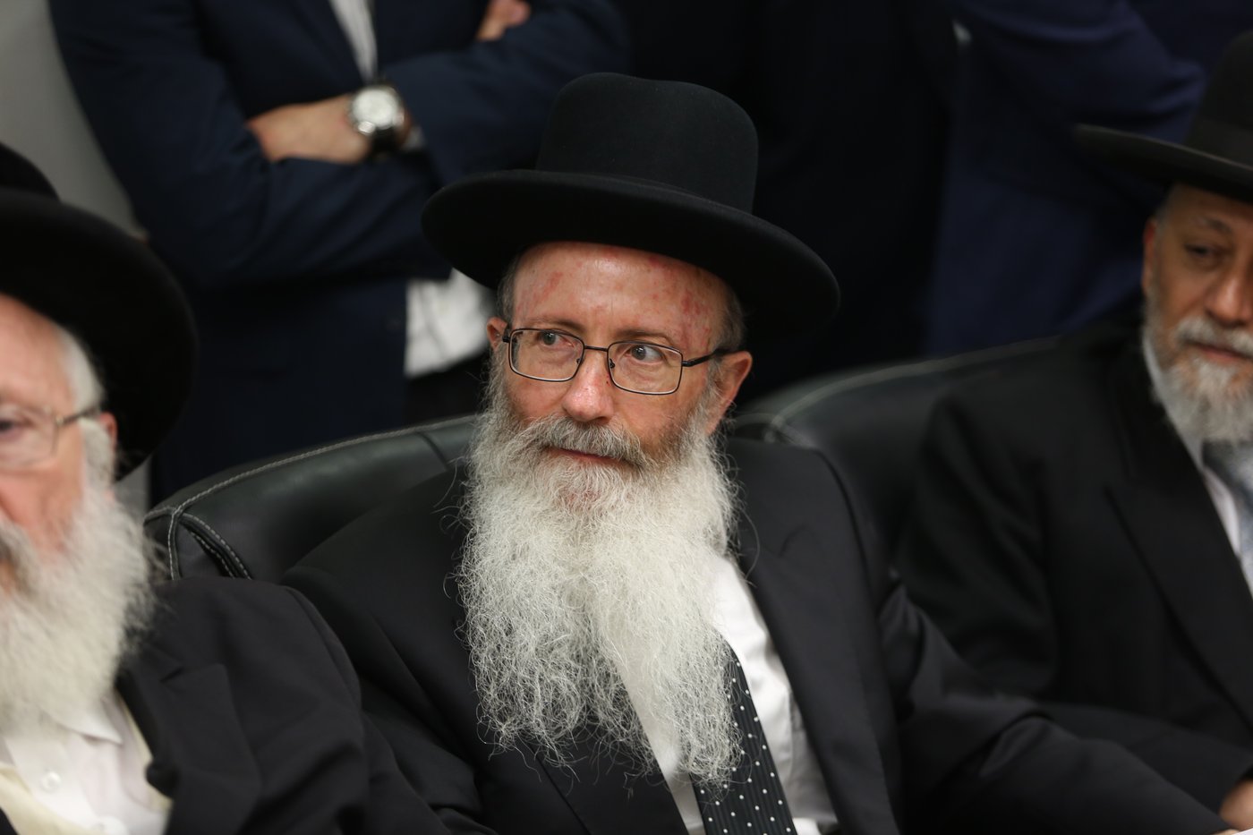 תיעוד מיוחד: הגר"ד לאו נכנס לתפקיד נשיא בית הדין