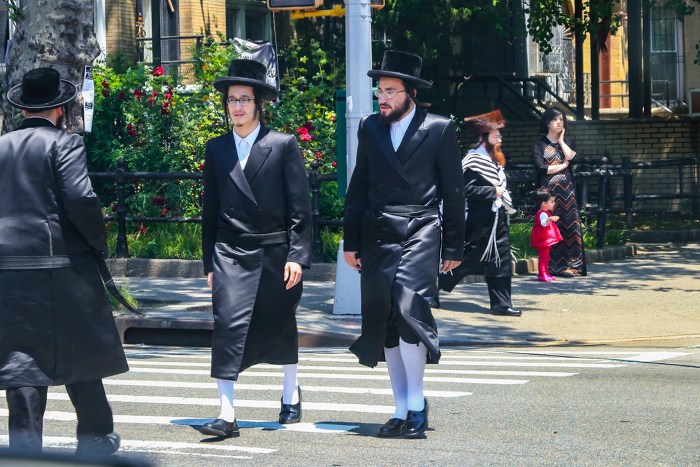 חסידים בבורו פארק