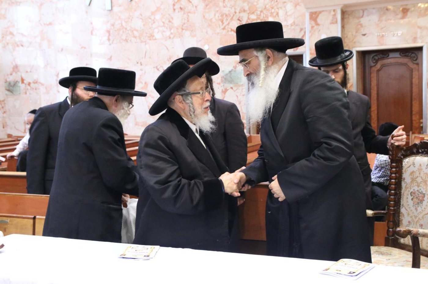 'חומש סעודה' בת"ת דושינסקיא בירושלים • תיעוד