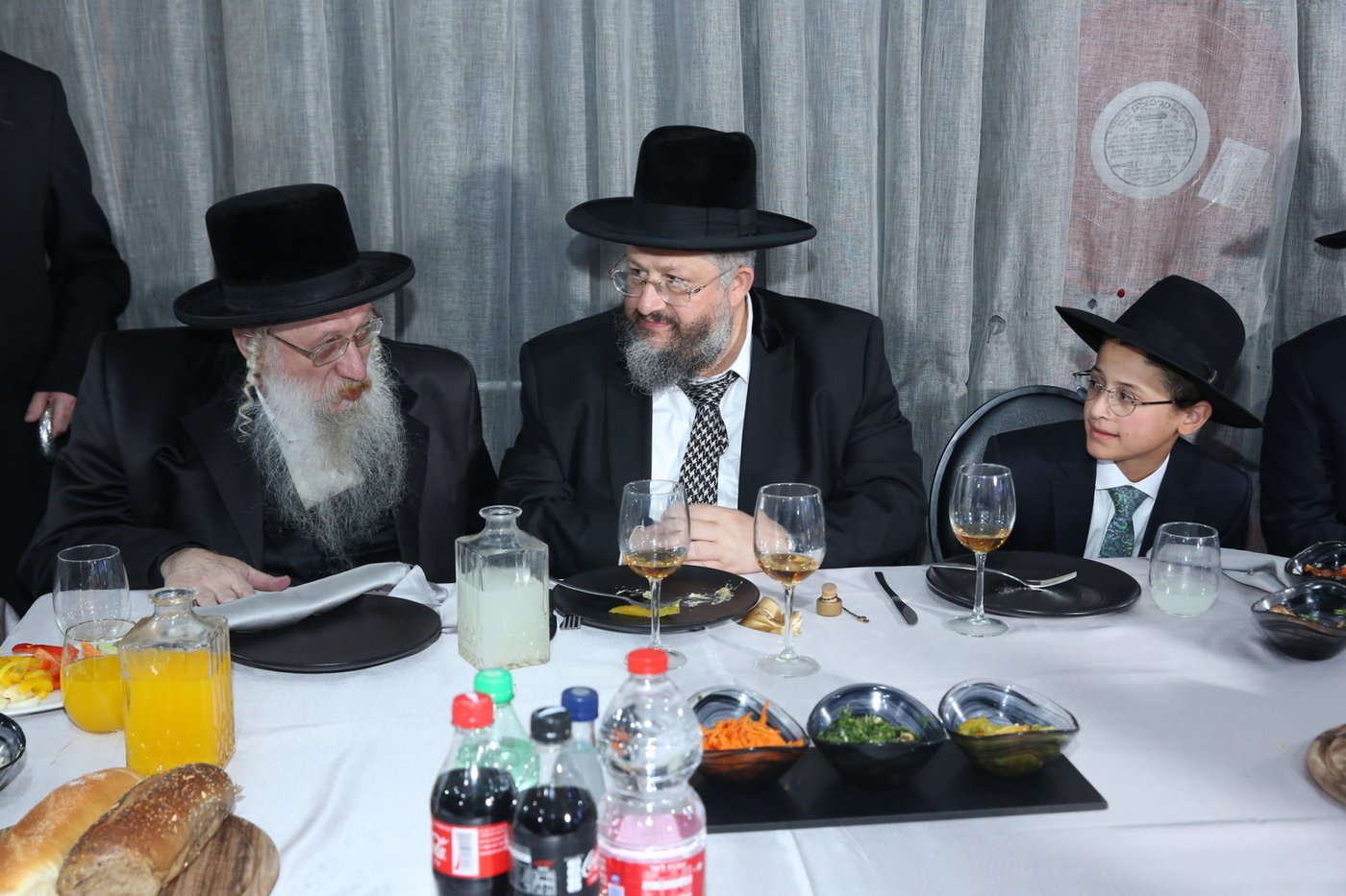 תיעוד: רבה של באר שבע חגג בר מצווה לנכד