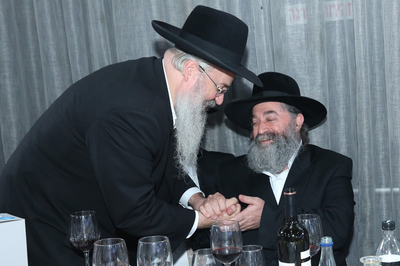 תיעוד: רבה של באר שבע חגג בר מצווה לנכד