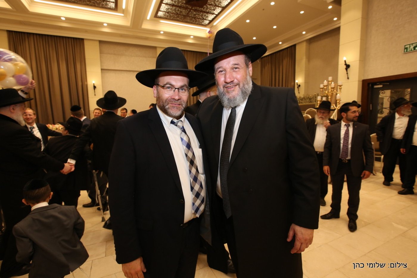 הרב אליעזר סורוצקין חיתן את בנו • צפו בגלריה
