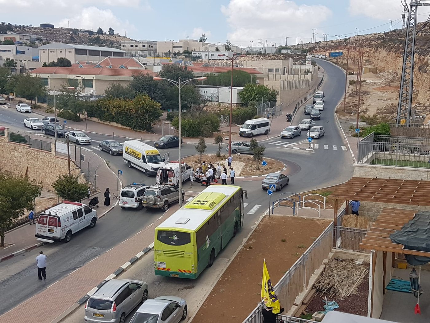 ילד כבן 7 נמצא מוטל ברחוב במצב קשה