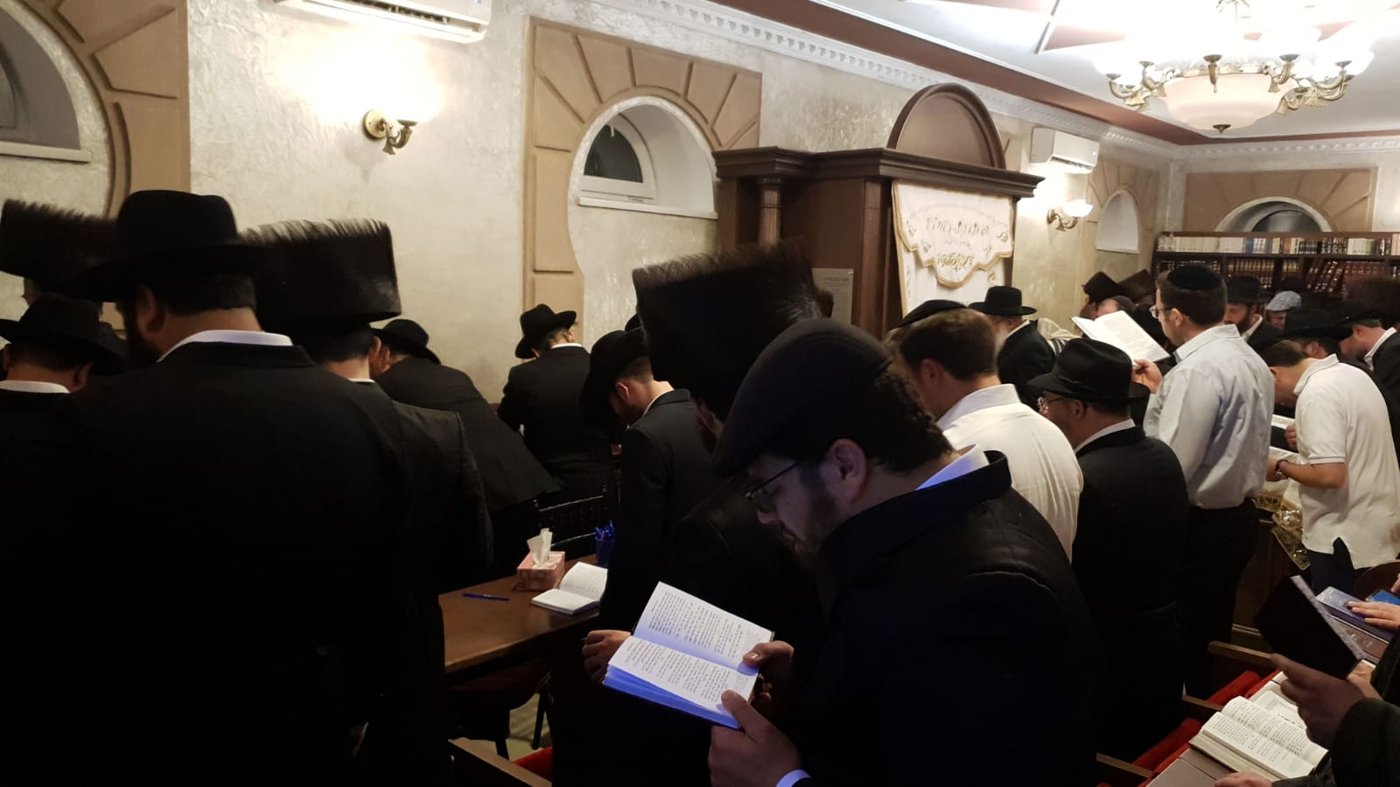 הברנז'ה אמרה סליחות ראשונות בהאדיטש • צפו