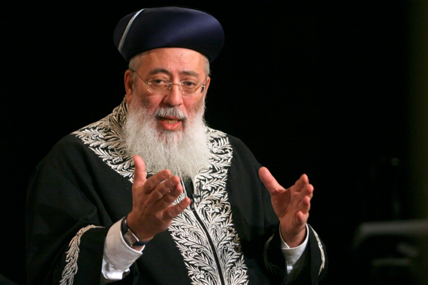 סליחות במעמד הראשל"צ הרב עמאר.