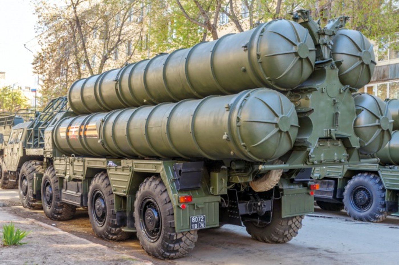 טילי S-300 במצעד צבאי ברוסיה