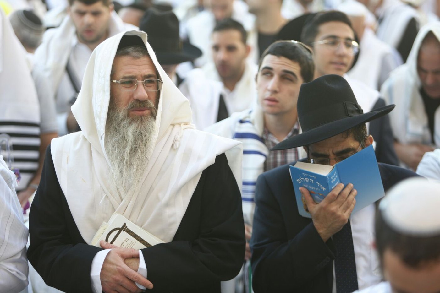 תיעוד: ברכת כהנים של שחרית - בכותל המערבי. צפו