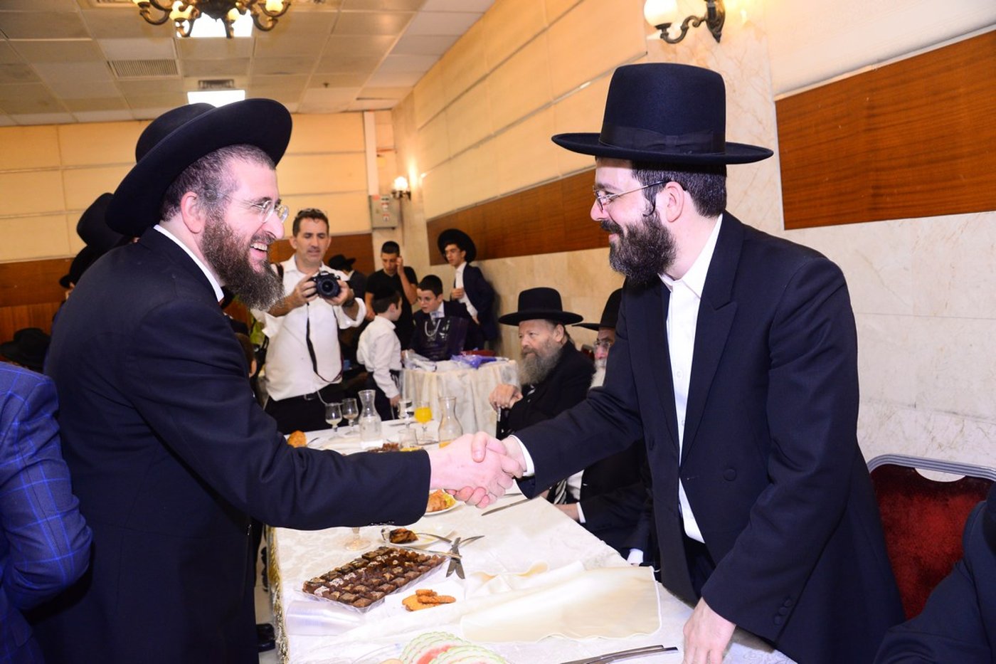 תיעוד ענק: שמחת בר המצווה לנין שר התורה
