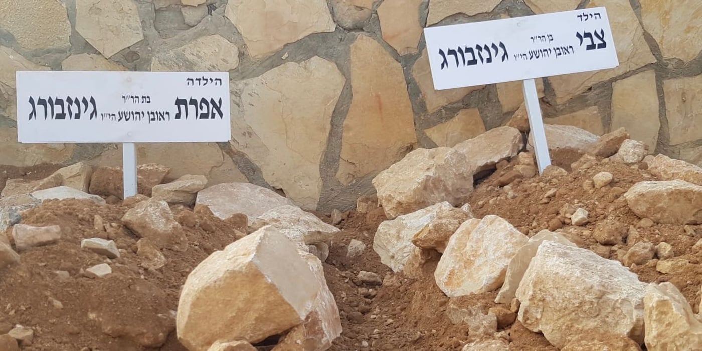 קבריהם של הפעוטות