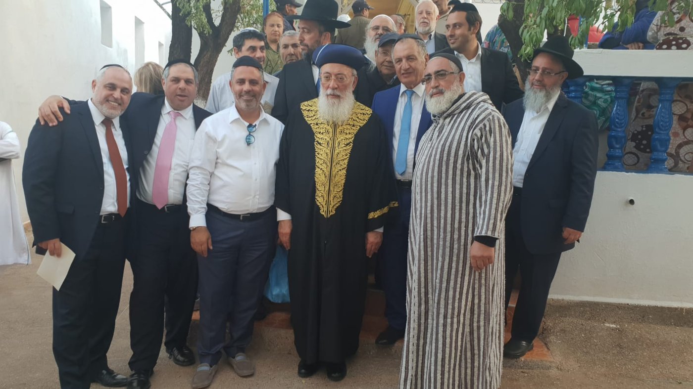 בכי, תפילה וריקודים: ביקור הראשון לציון הגר"ש עמאר במרוקו