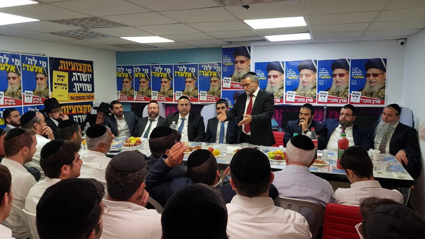 ש"ס נלחמת על אלעד: 'לקריספל יהיה כוח יותר מראש עיר'