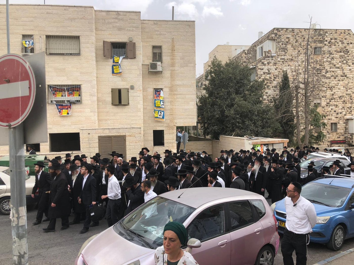 תיעוד: הלווית הגאון רבי לוי יצחק הלפרין זצ"ל