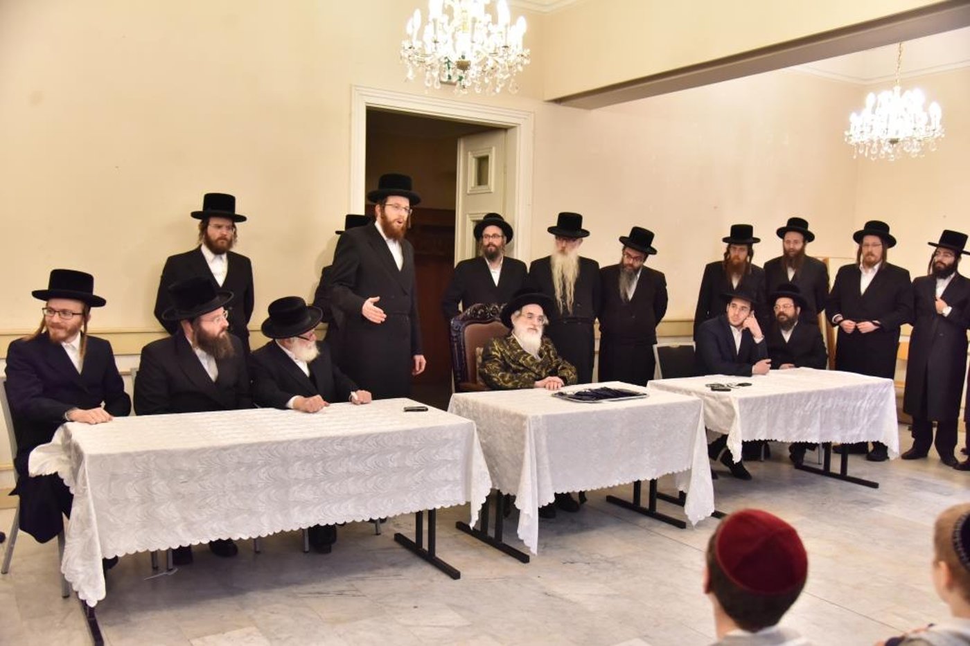 צפו: סיכום מסעו של האדמו"ר מויז'ניץ לווינה