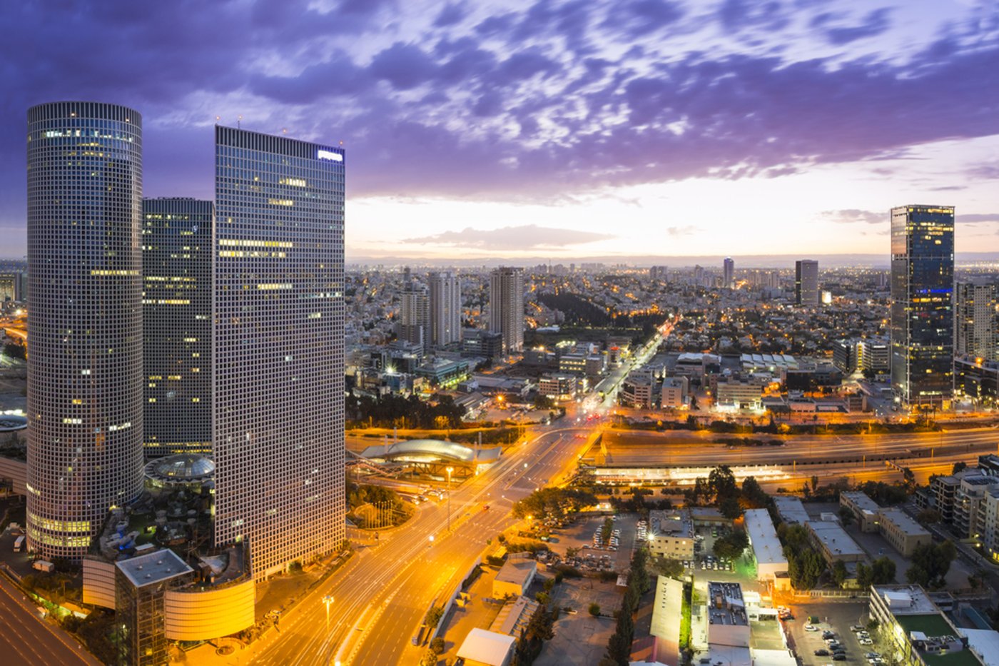 תל אביב מראה לילה