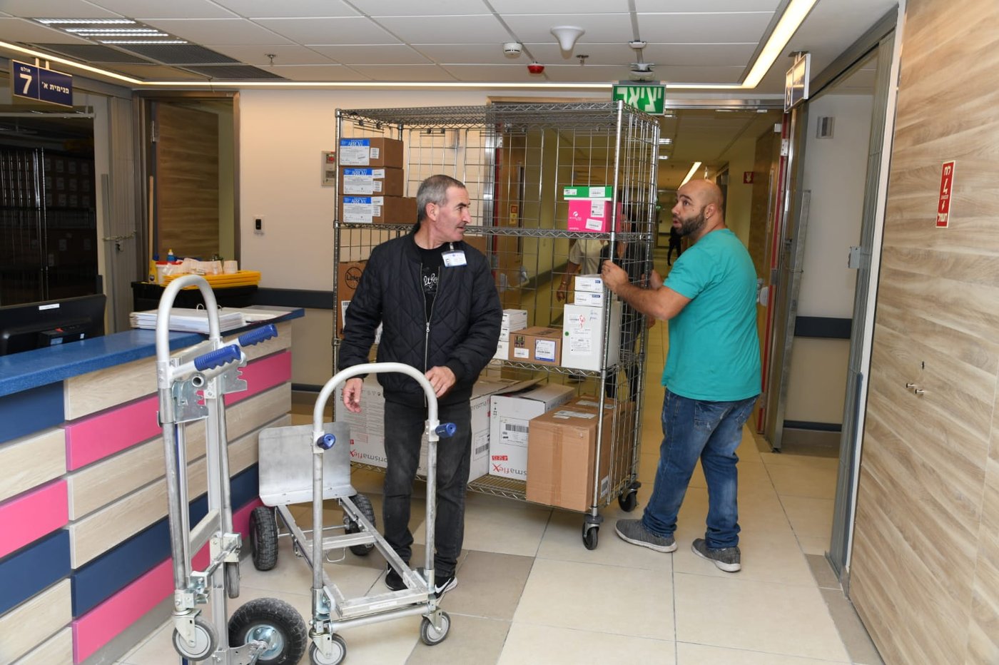 תיעוד: מחלקת הילדים עברה לבית חולים תת קרקעי