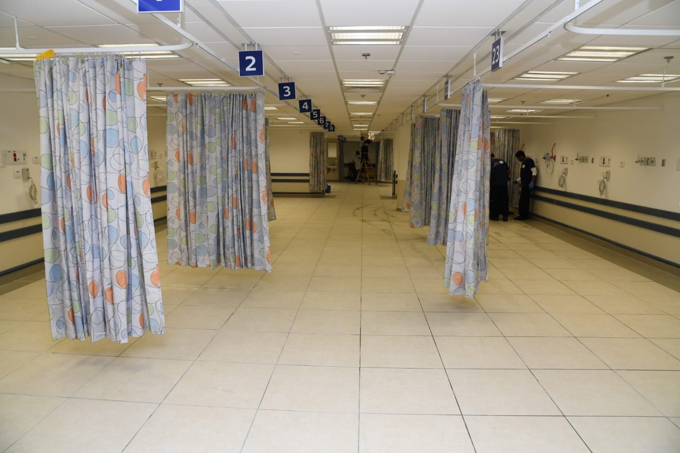 תיעוד: מחלקת הילדים עברה לבית חולים תת קרקעי