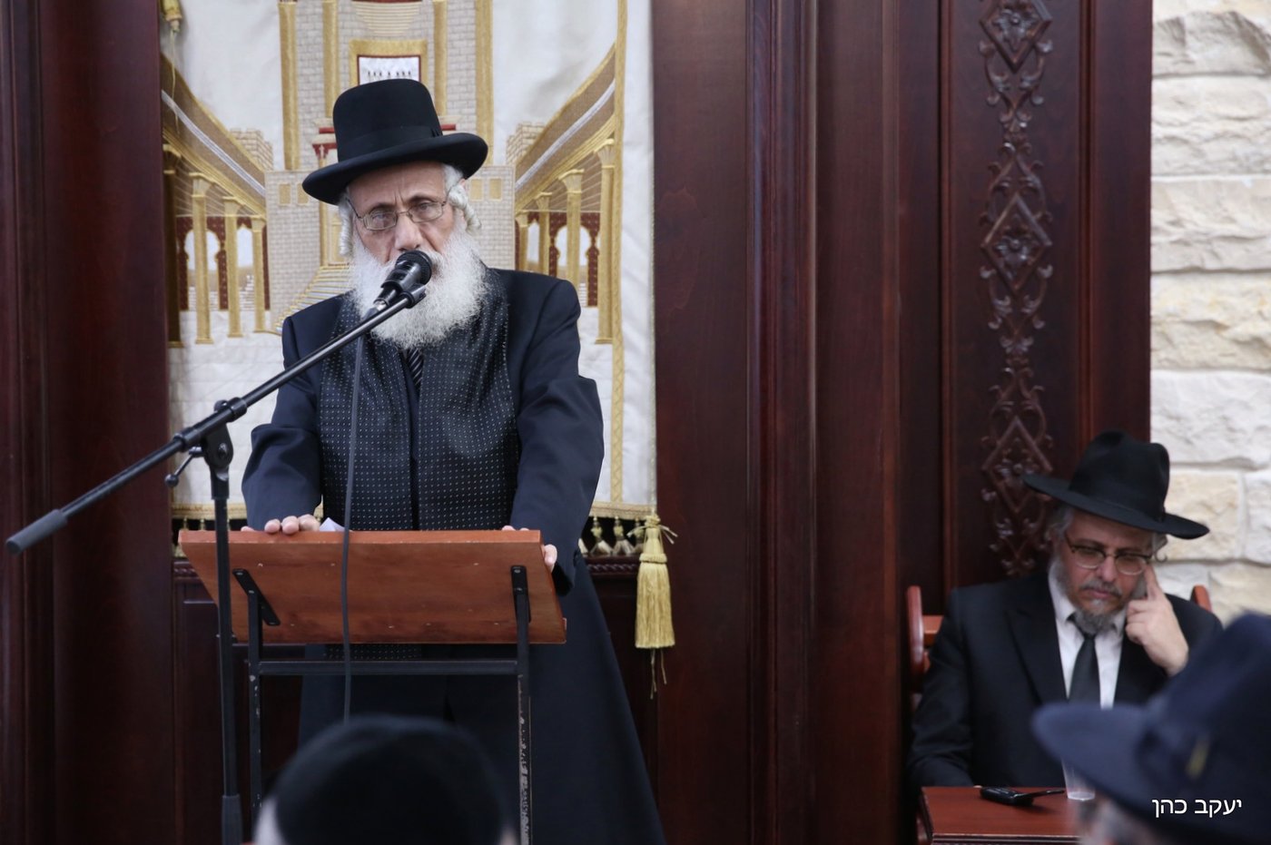 עצרת הספד על הגאון רבי שלמה קורח זצ"ל. תיעוד