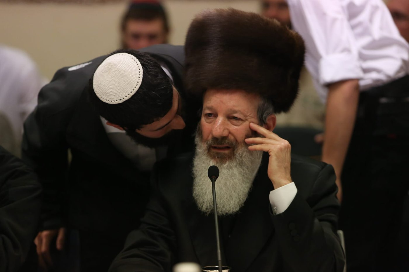 'האדמו"ר הציוני' ערך טיש ל'מגיד ממזריטש'