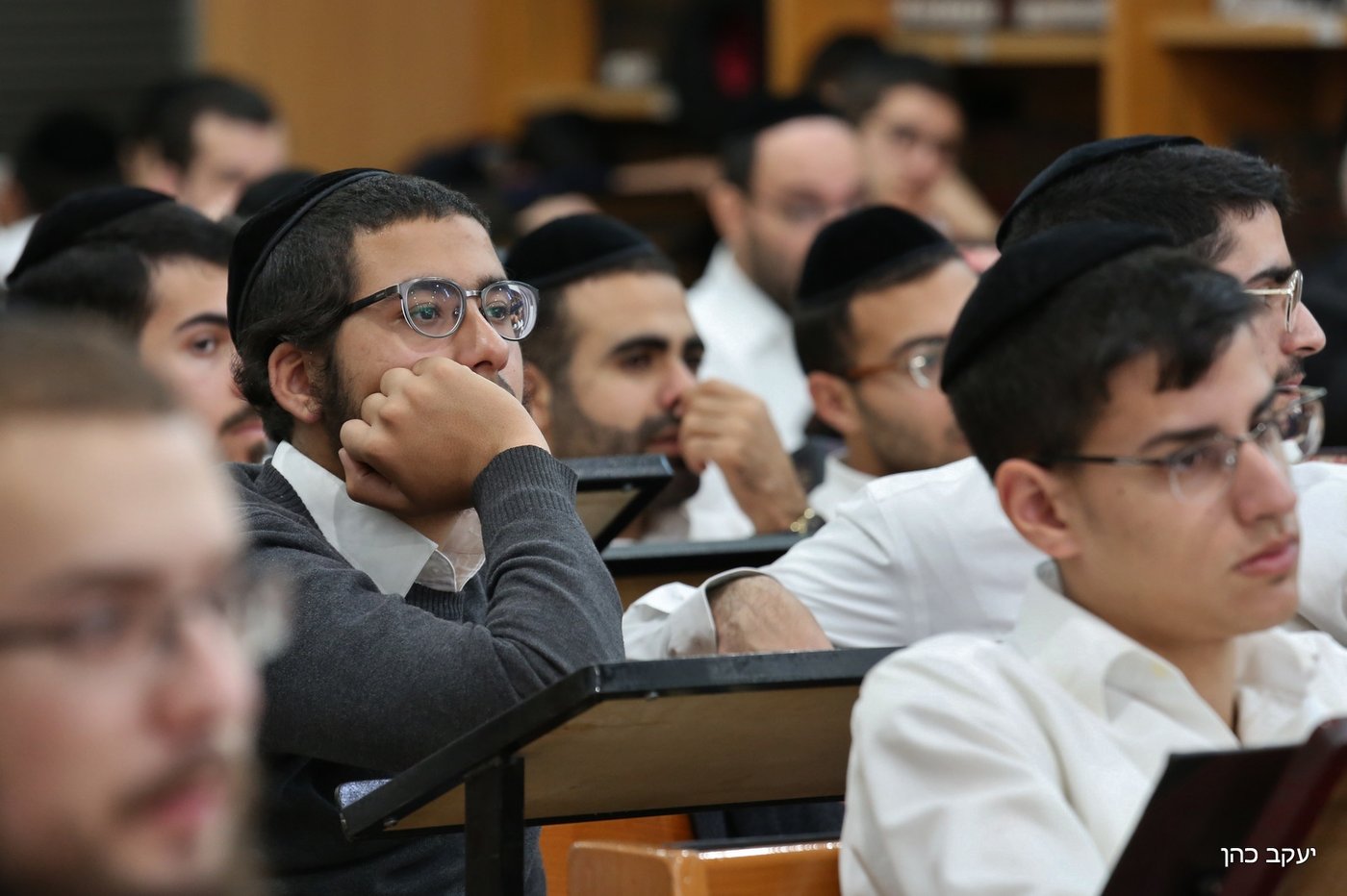 בישיבת "תורת דוד" ספדו למרן הרב שטיינמן זצ"ל