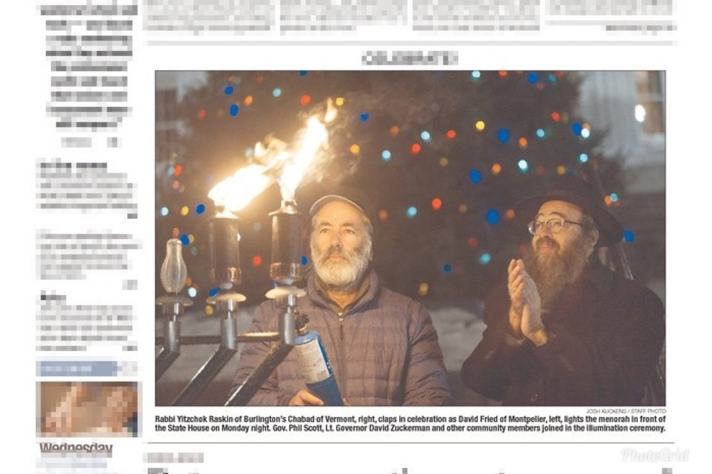 עמוד השער של ה'TIMES ARGUS'