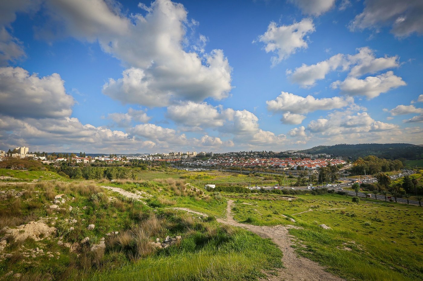 בית שמש במבט מרחוק