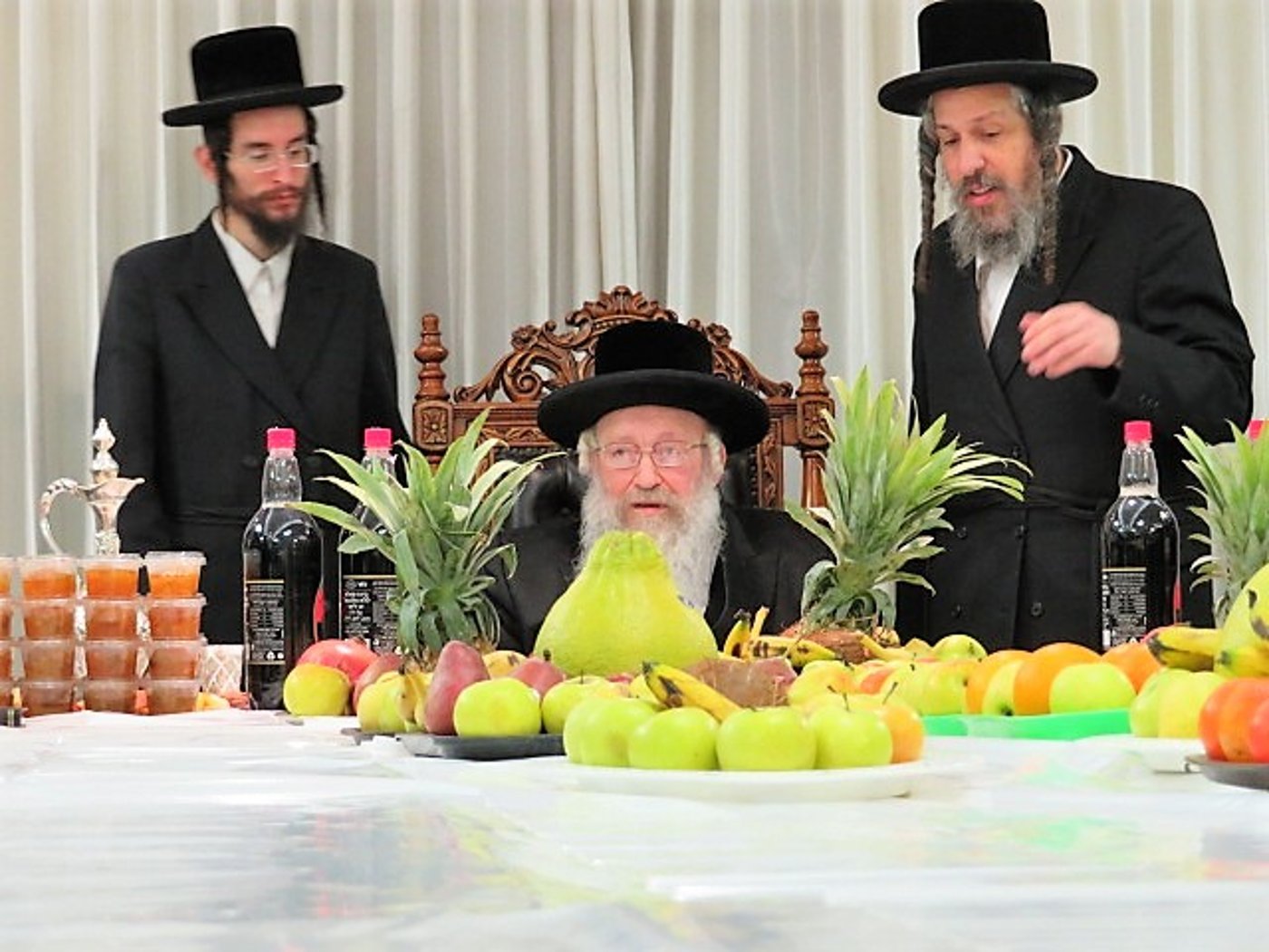 טיש ט"ו בשבט בשאץ ויז'ניץ ובנדבורנה - חיפה
