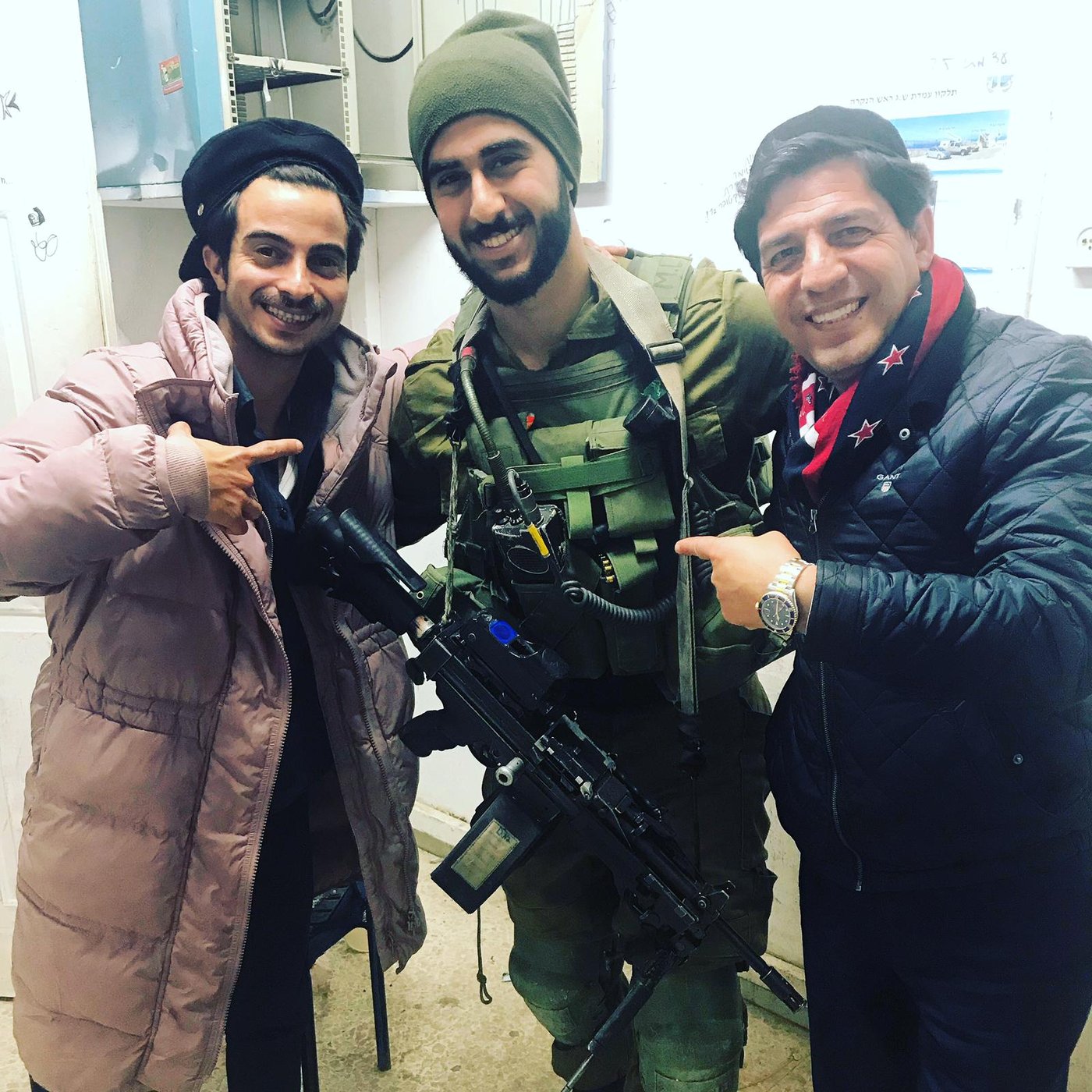 איתי תורג'מן ודני שטג בכותל המערבי. צפו