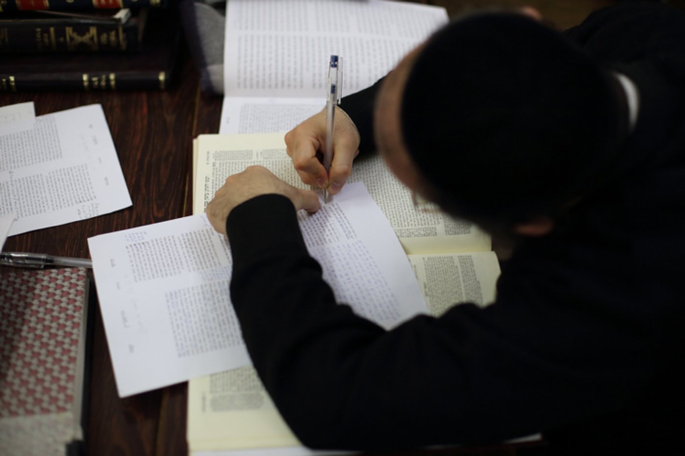 אברך, אילוסטרציה. למצולם אין קשר לכתבה