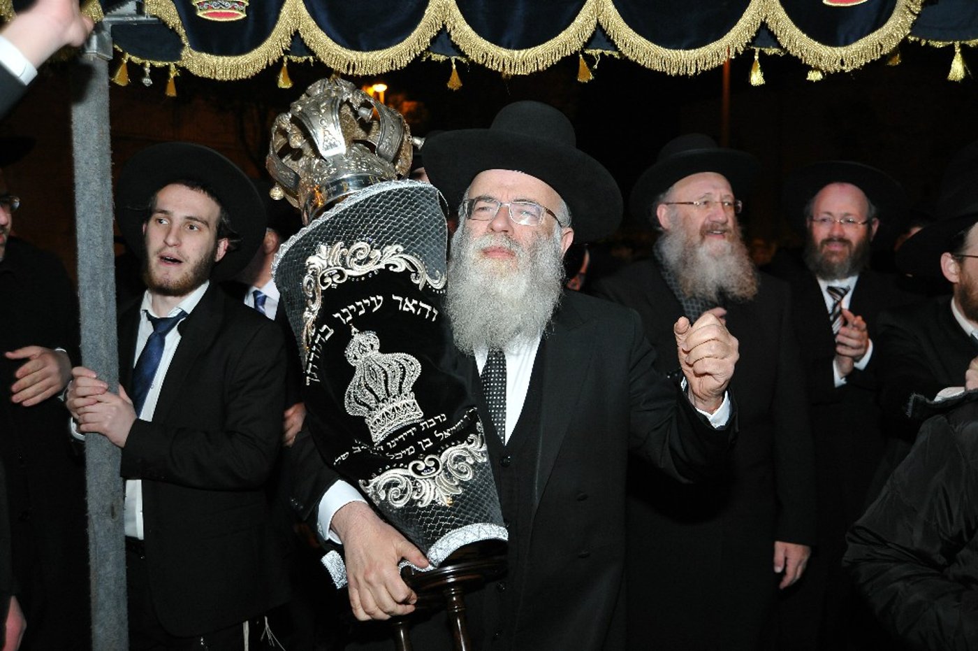 הכנסת ספר תורה לישיבת 'עלזאס' ברמות